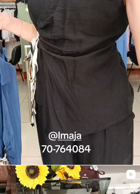 Black wrap dress
